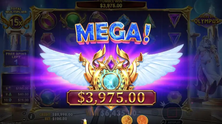 Beliebter Slot Gates of Olympus verfügbar bei JeetCity